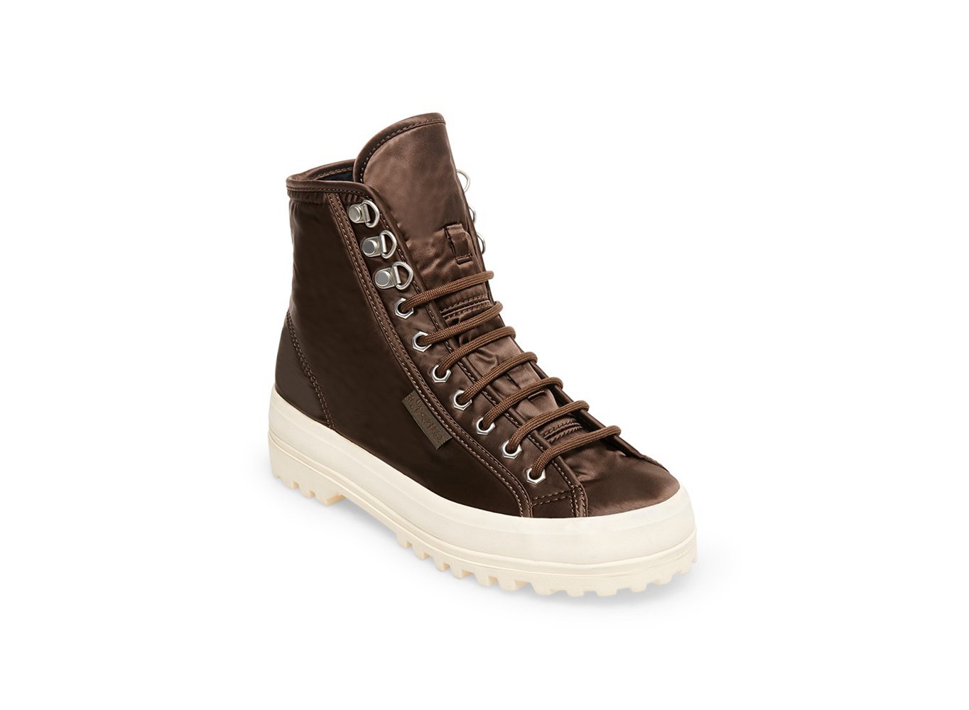 Superga Boots Womens - 2787 Nylonw - Brown - WDESI7915